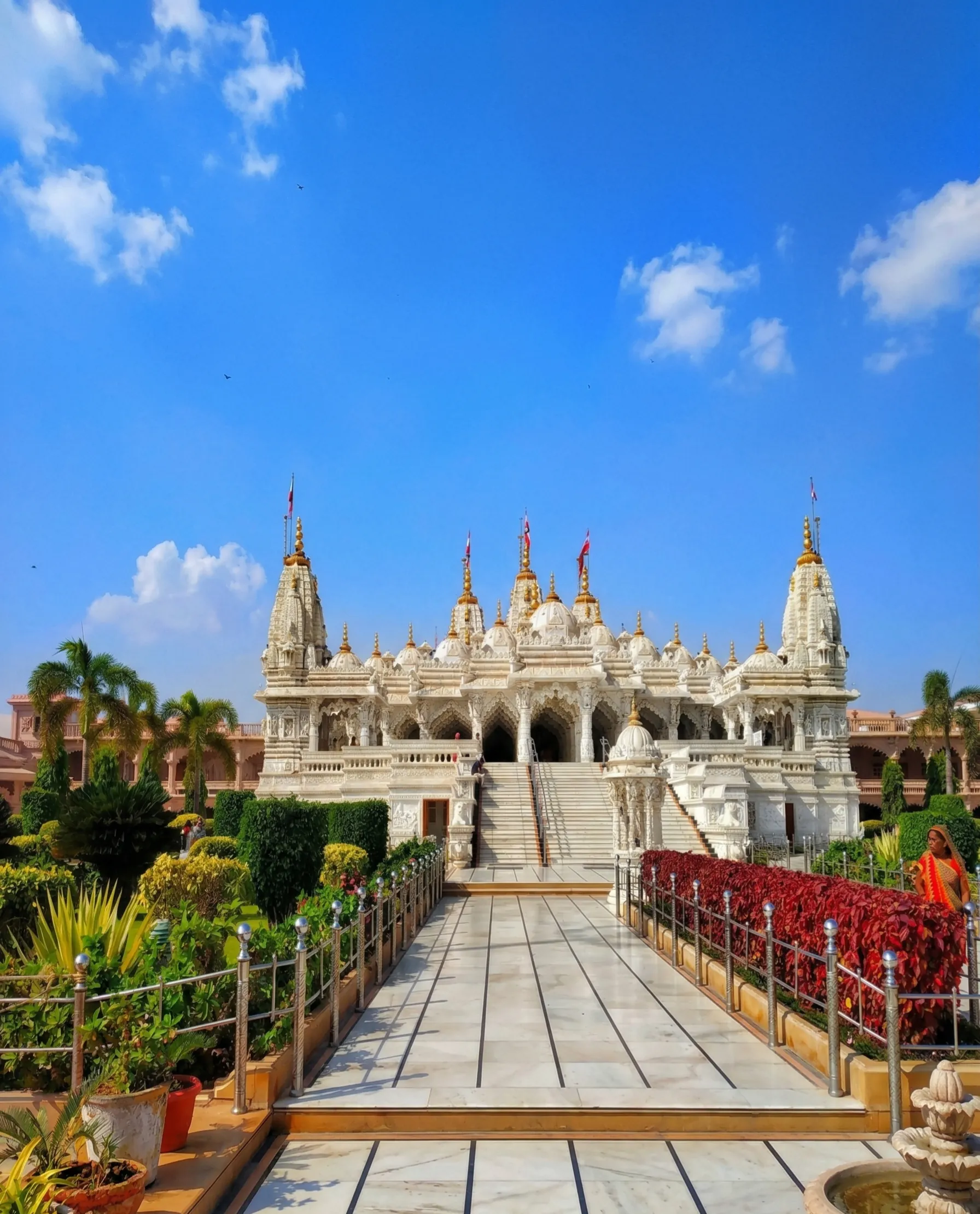 The Shri Swaminarayan Bhuj Temple in Bhuj, Gujarat